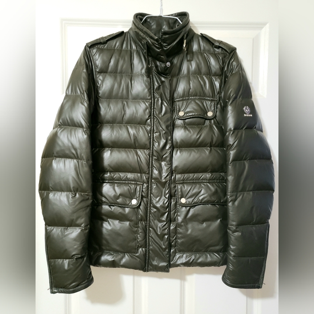 Belstaff Puffer Down Women's Jacket - Green - Size: 42 IT (Italian Size)